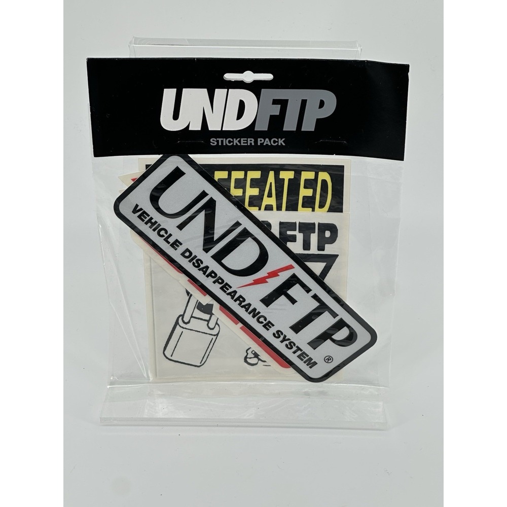 Undefeated FTP Collab Sticker Bundle